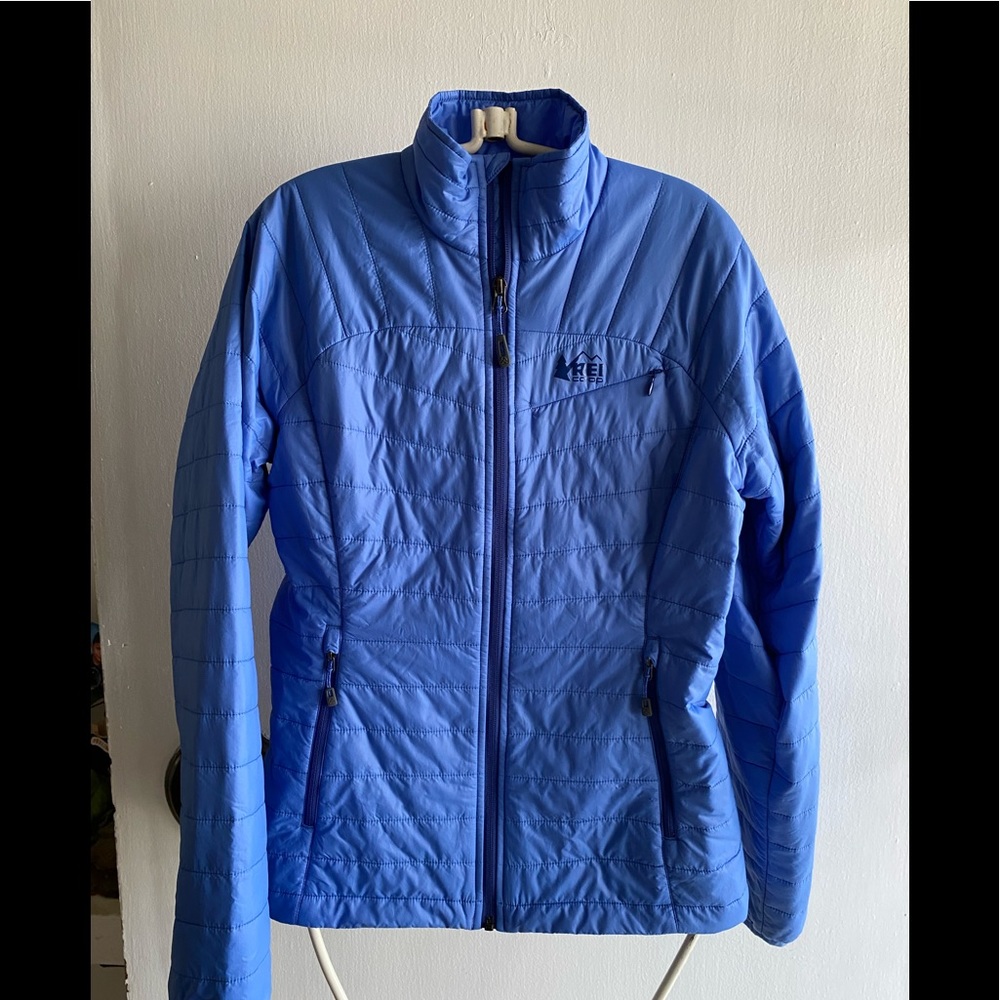 Rei CO-OP Blue windbreaker